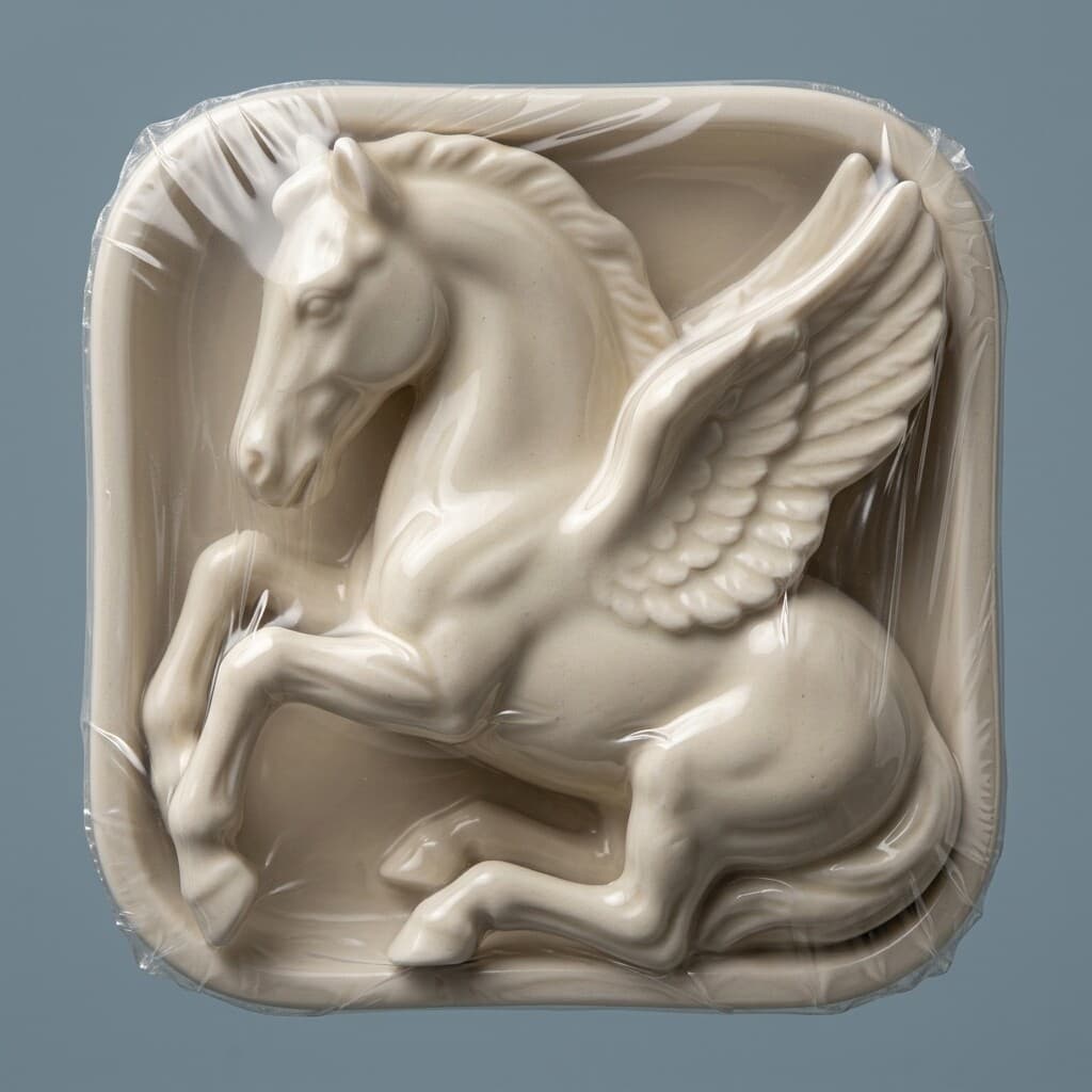 Generated pegasus icon - shrinkwrap