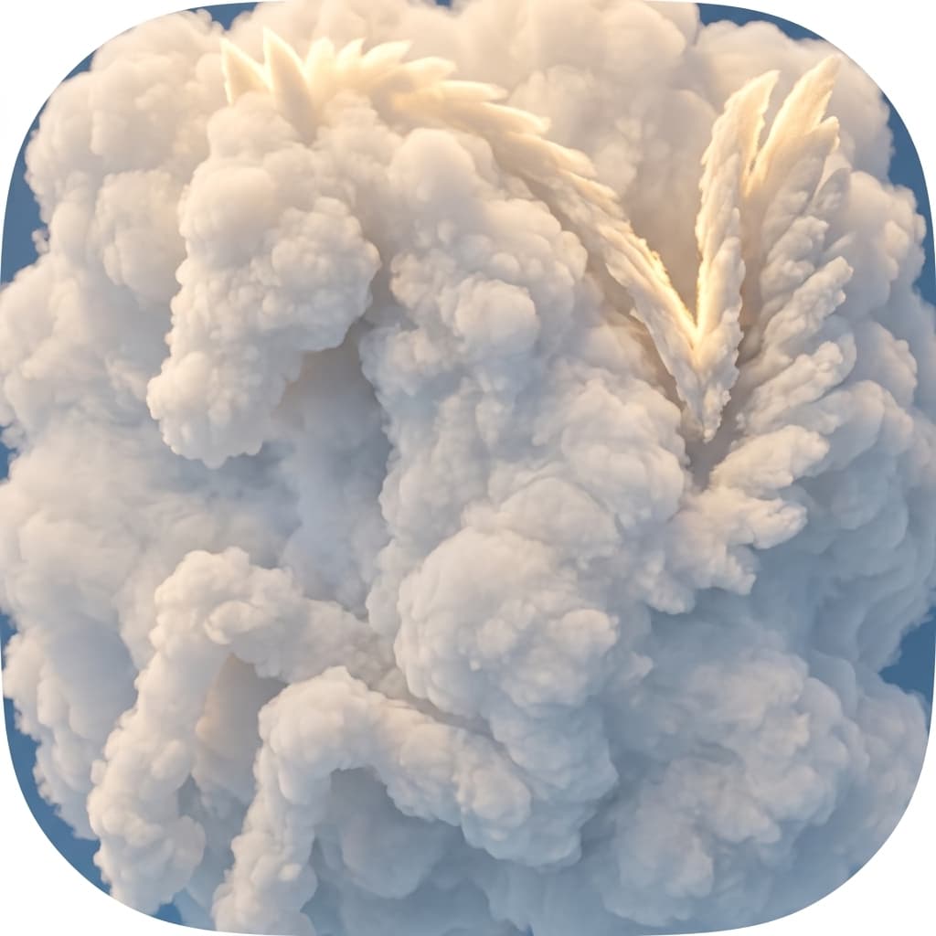 Generated pegasus icon - cumulus